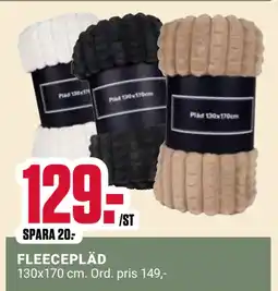 ÖoB FLEECEPLÄD erbjuda