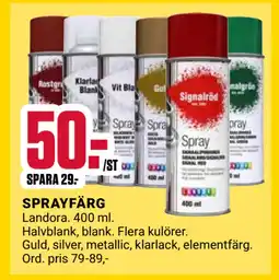 SPRAYFÄRG