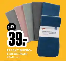 ÖoB EFFEKT MICROFIBERDUKAR erbjuda