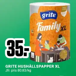 ÖoB GRITE HUSHÅLLSPAPPER XL erbjuda