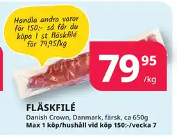 Tempo FLÄSKFILÉ erbjuda