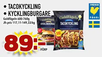 Rinkeby Matcenter TACOKYCKLING • KYCKLINGBURGARE erbjuda