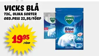 Nelins vicks blå erbjuda