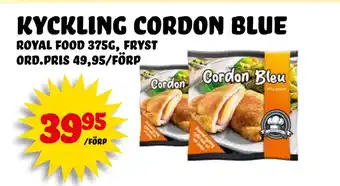 Nelins Kyckling cordon blue erbjuda