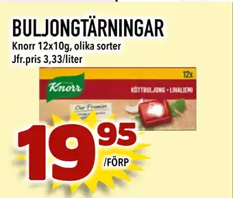 Nelins BULJONGTÄRNINGAR erbjuda