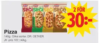 Matöppet Pizza erbjuda