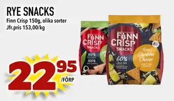 Din Mat RYE SNACKS erbjuda