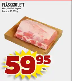 Din Mat FLÄSKKOTLETT erbjuda