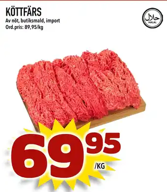 Din Mat KÖTTFÄRS erbjuda