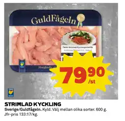 Coop Daglivs STRIMLAD KYCKLING erbjuda