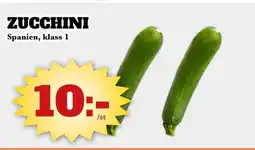 Bonum Matmarknad ZUCCHINI erbjuda