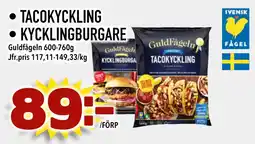 Bonum Matmarknad TACOKYCKLING • KYCKLINGBURGARE erbjuda