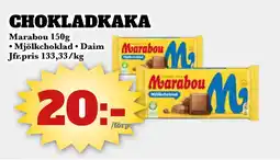 Bonum Matmarknad CHOKLADKAKA erbjuda