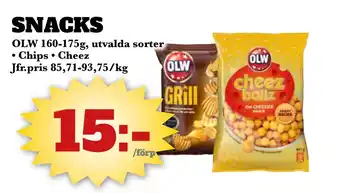 Bonum Matmarknad SNACKS erbjuda