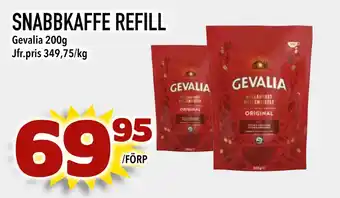 Bonum Matmarknad SNABBKAFFE REFILL erbjuda