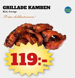 Bonum Matmarknad GRILLADE KAMBEN erbjuda