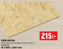 Jem&Fix OSB-SKIVA erbjuda