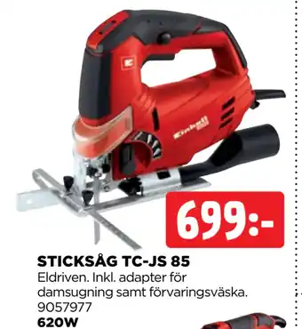 Jem&Fix STICKSÅG TC-JS 85 erbjuda