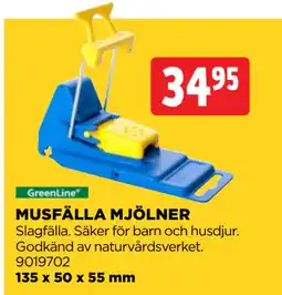 Jem&Fix MUSFÄLLA MJÖLNER erbjuda