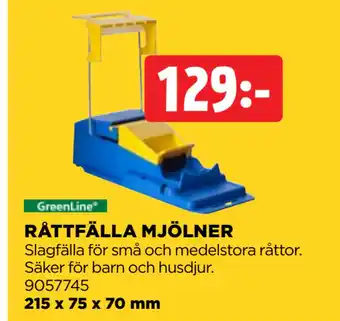 Jem&Fix RÅTTFÄLLA MJÖLNER erbjuda