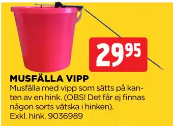 Jem&Fix MUSFÄLLA VIPP erbjuda