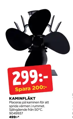 Jem&Fix KAMINFLÄKT erbjuda