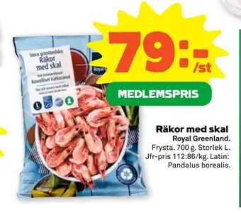 Stora Coop Räkor med skal erbjuda