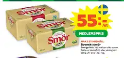 Stora Coop Svenskt smör erbjuda