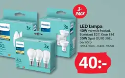 DollarStore LED lampa erbjuda