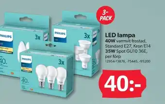 DollarStore LED lampa erbjuda