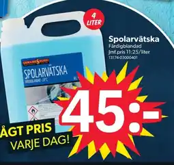 DollarStore Spolarvätska erbjuda