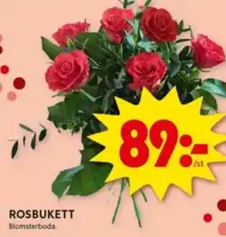 ICA Kvantum ROSBUKETT Blomsterboda. erbjuda