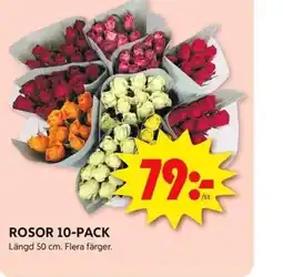 ICA Kvantum ROSOR 10-PACK erbjuda