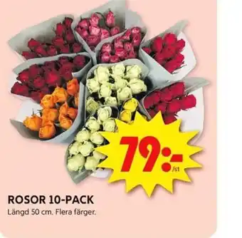 ICA Kvantum ROSOR 10-PACK erbjuda