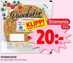 ICA Kvantum Pannkakor erbjuda