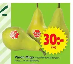 ICA Supermarket Päron Migo erbjuda