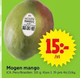 ICA Supermarket Mogen mango erbjuda