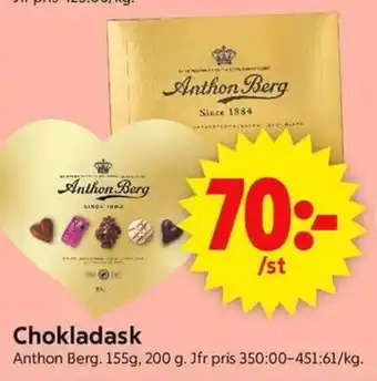 ICA Supermarket Chokladask erbjuda