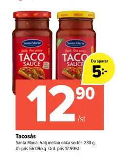 Coop Extra Tacosås erbjuda