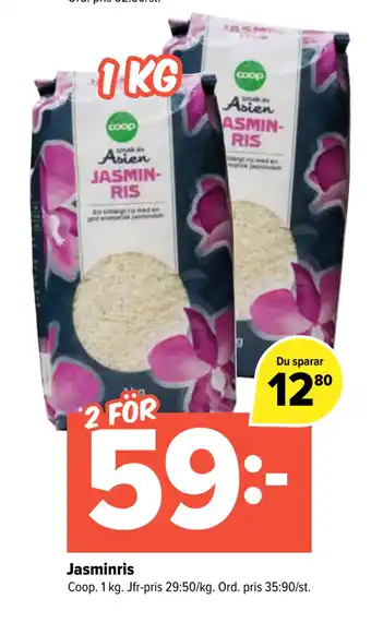 Coop Extra Jasminris erbjuda