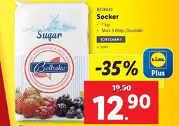 Lidl BELBAKE Socker erbjuda