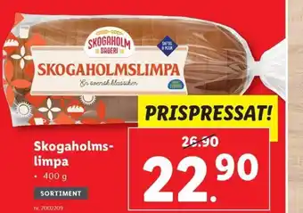 Lidl Skogaholms- limpa erbjuda