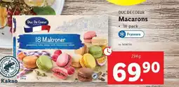 Lidl DUC DE COEUR Macarons erbjuda