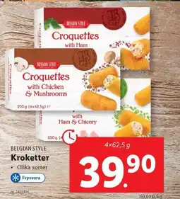 Lidl BELGIAN STYLE Kroketter erbjuda