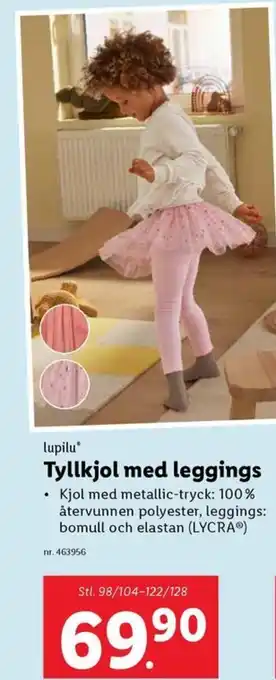 Lidl Lupilu tyllkjol med leggings erbjuda