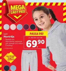 Lidl Lupilu huvtröja erbjuda