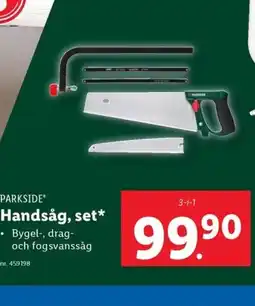 Lidl PARKSIDE Handsåg, set erbjuda