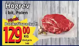 Supergrossen Högrev i bit, Polen erbjuda