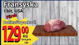 Supergrossen Fransyska erbjuda