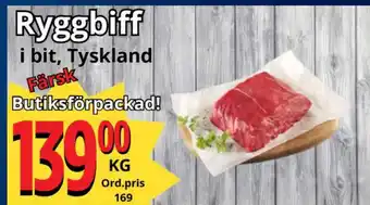 Supergrossen Ryggbiff i bit, Tyskland erbjuda